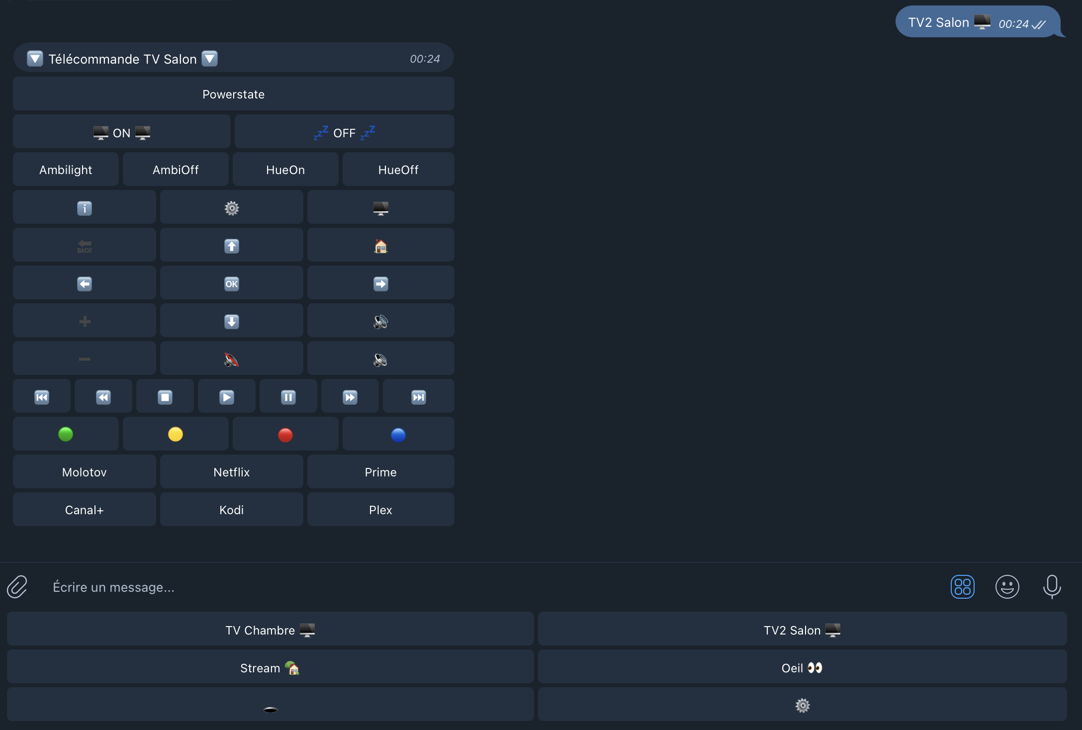 Home automation: My own private bot