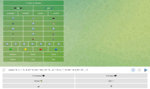 Home automation: My own private bot