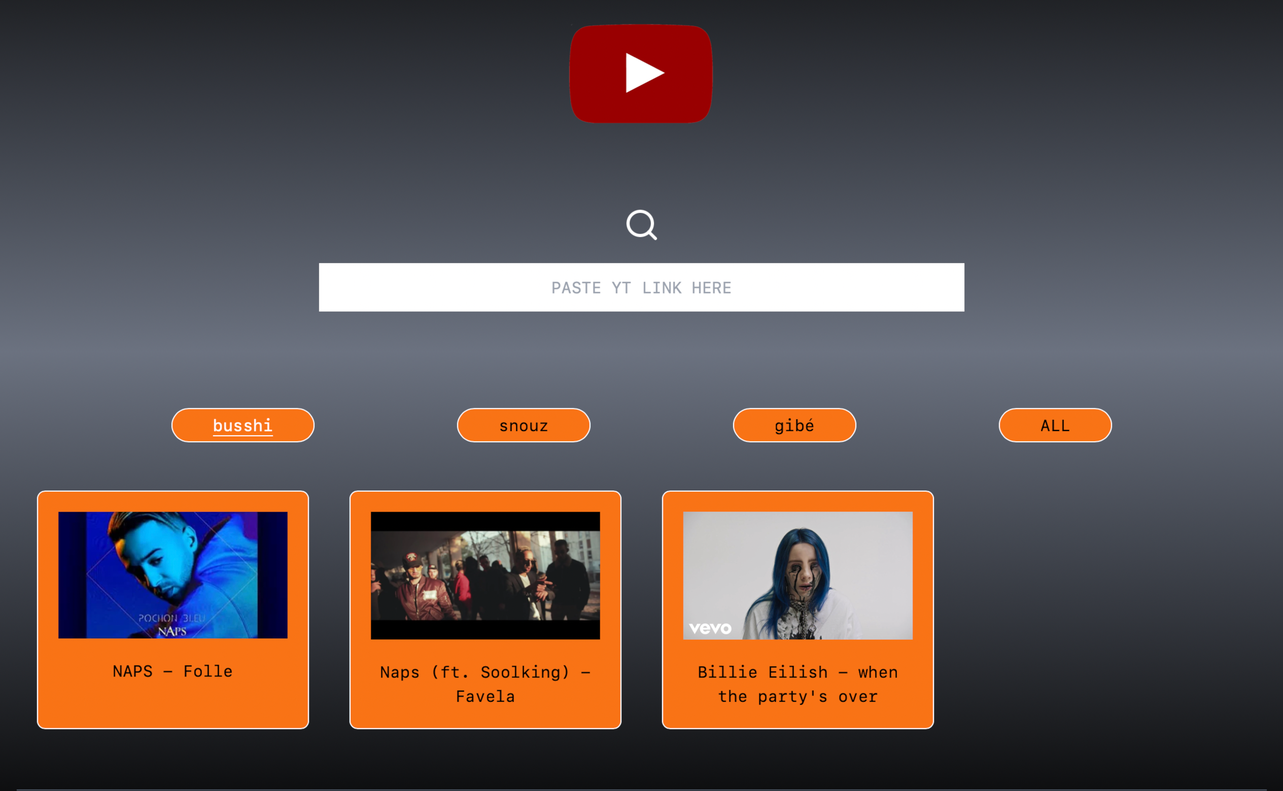 Building a songs downloader app