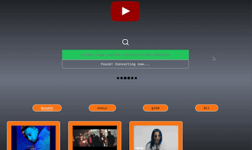 Building a songs downloader app